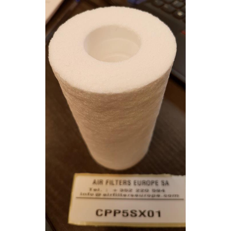 CARTOUCHE POLYPROPYLENE SX 5' - 1µ 
