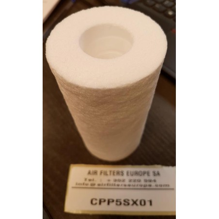 CARTOUCHE POLYPROPYLENE SX 5' - 1µ 
