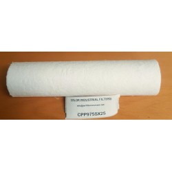 CARTOUCHE POLYPROPYLENE 9,75' - 25µ 