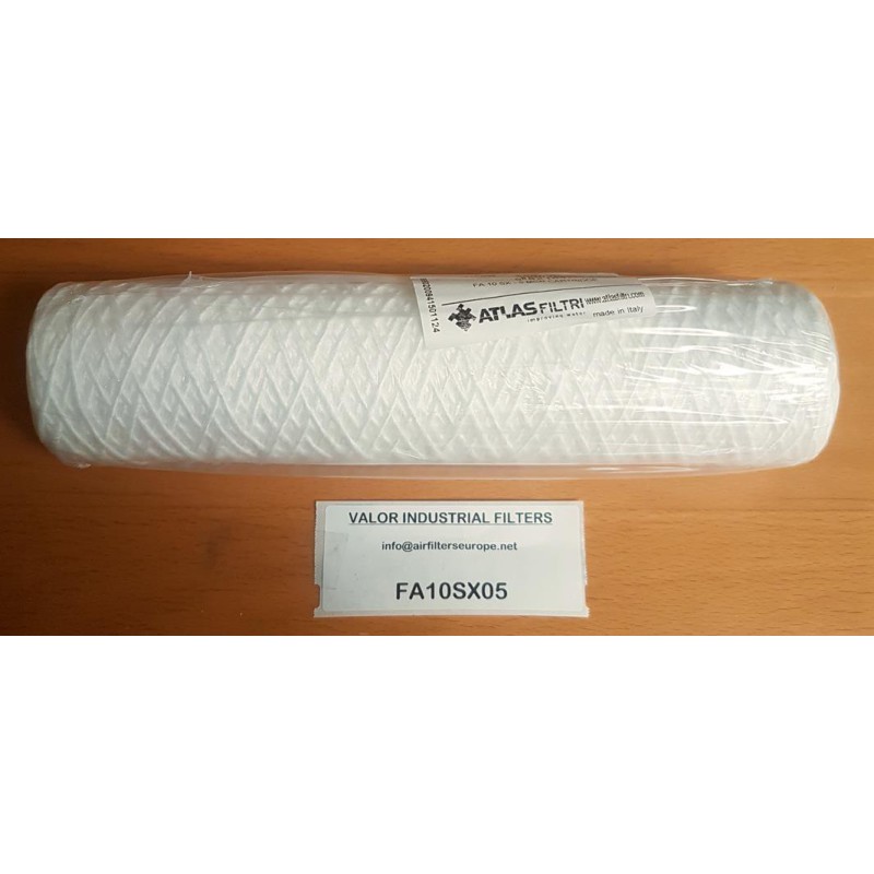 CARTOUCHE ATLAS FILTRI SX 10'  5µm 
