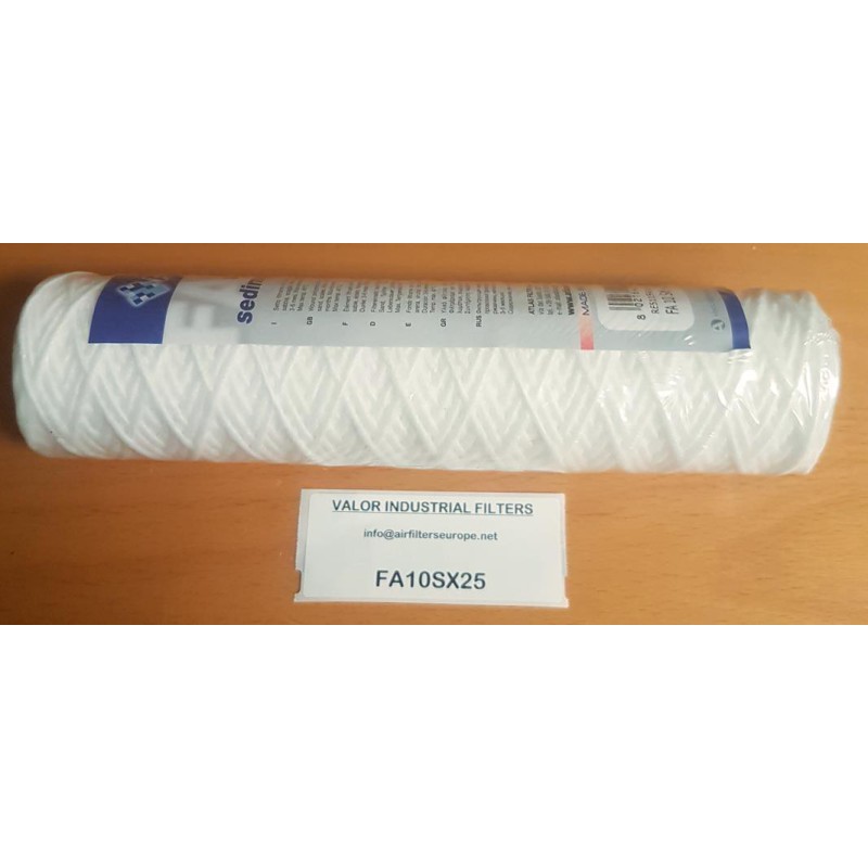 CARTOUCHE ATLAS FILTRI SX 10' -25µ 