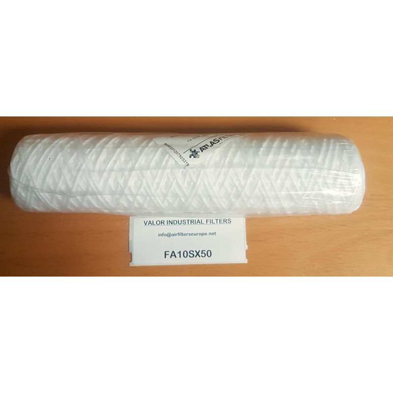 CARTOUCHE ATLAS FILTRI SX 10' - 50µ 