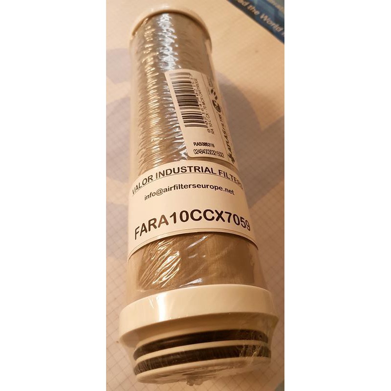 CARTOUCHE FILTRANTE INOX 10' - 70µ 