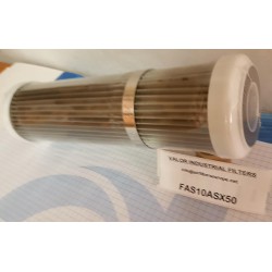 CARTOUCHE FILTRANTE INOX SX10' 50µ 