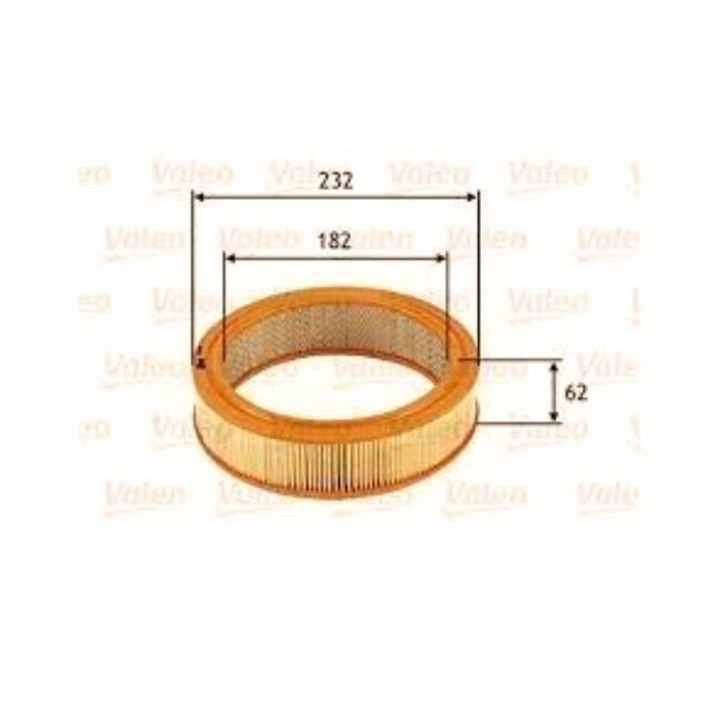 FILTRE A AIR C2443 