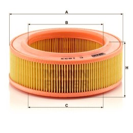 FILTRE A AIR C1833 