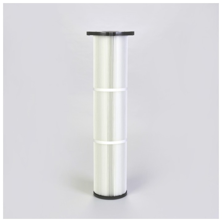 CARTOUCHE OUVERT/FERMÉE EN POLYESTER DIAMÉTRE 185 MM X L 870 MM AVEC 4 BOULONS