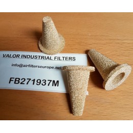 FILTRE V BRONZE FRITTE 100µ 