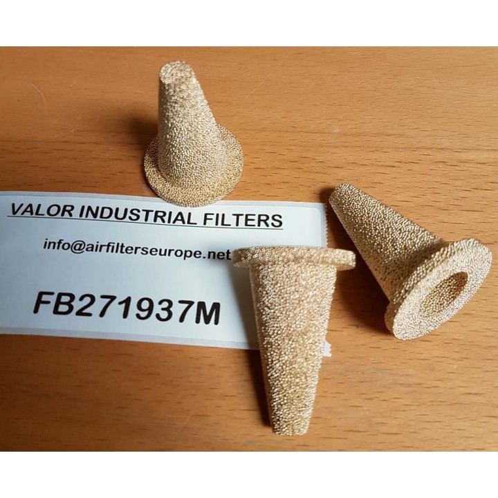 FILTRE V BRONZE FRITTE 100µ 