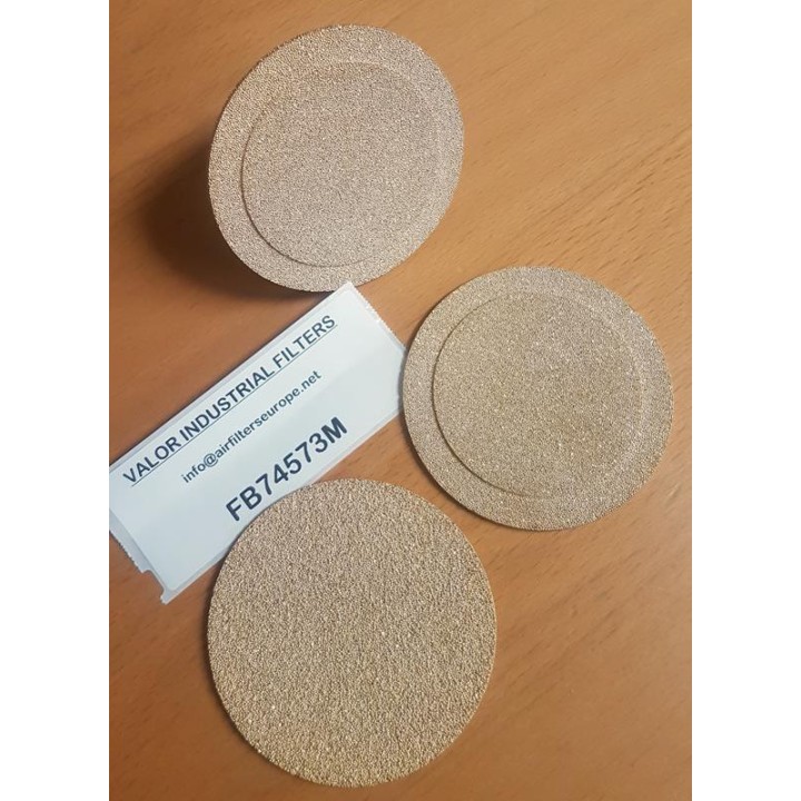 FILTRE MEDAILLE BRONZE FRITTE 100µ 